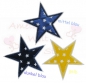 Preview: Stern mit Sternchen aus 9 Farben wählbar