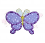 Schmetterling in lila