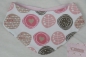 Preview: Dreieckstuch Wendehalstuch Halstuch in rosa auch mit Name
