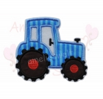 Traktor Trekker in blau